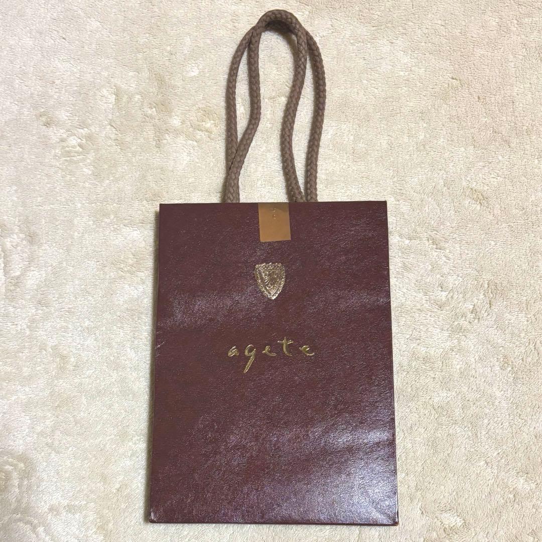 agete アガット　K10ダイヤモンドブレスレット　ゴールド