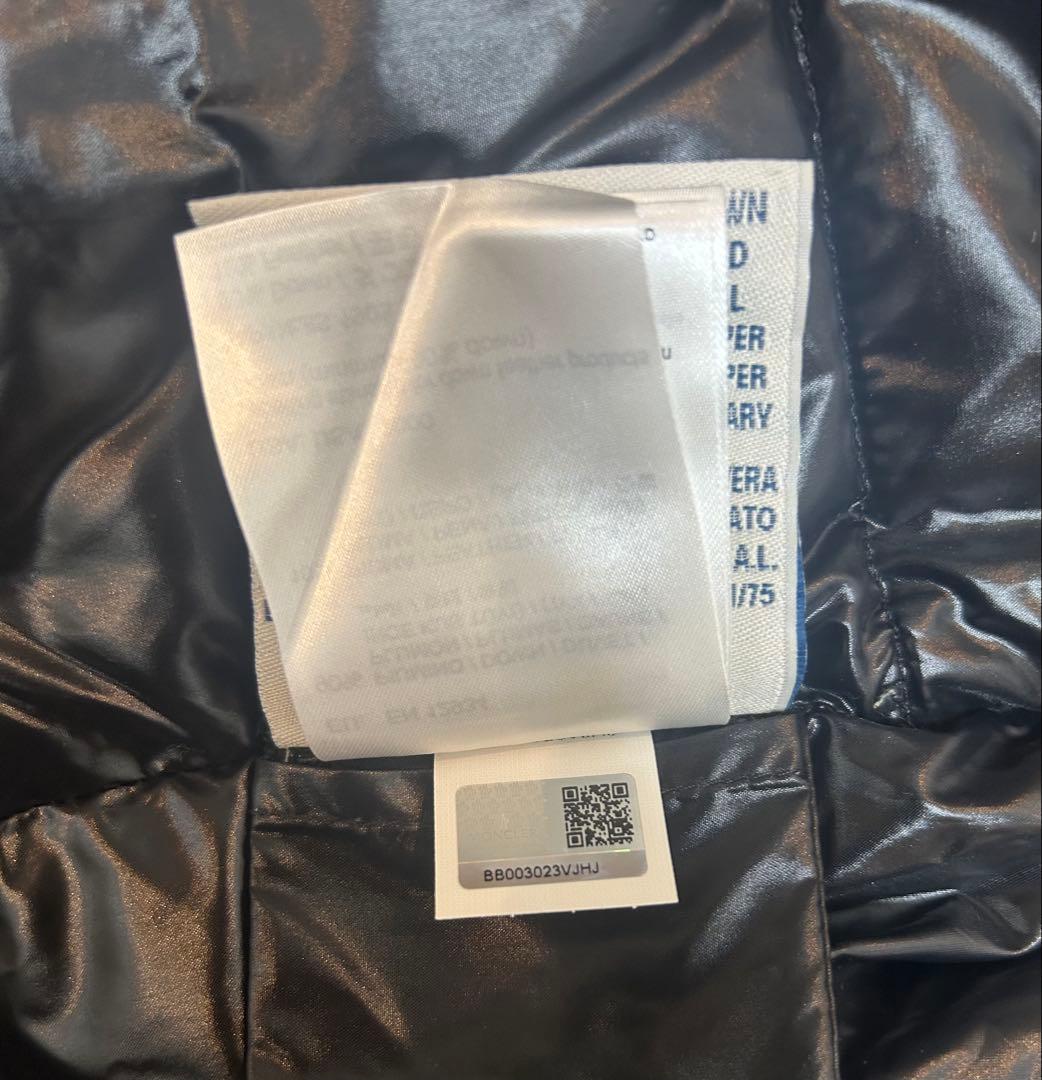 MONCLER モンクレール レディース ダウンベスト サイズ0 ブラック