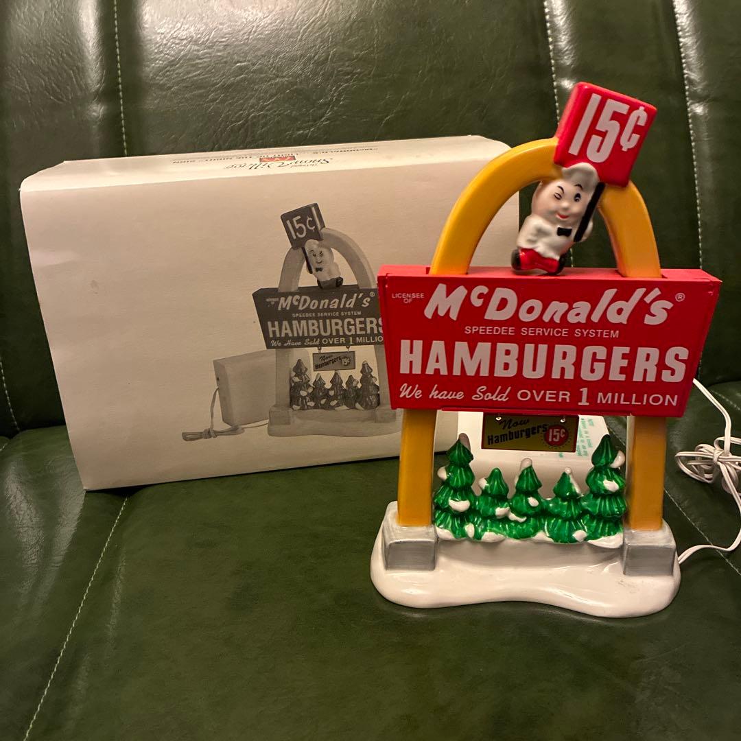  Village Department 56 マクドナルド コンプリート