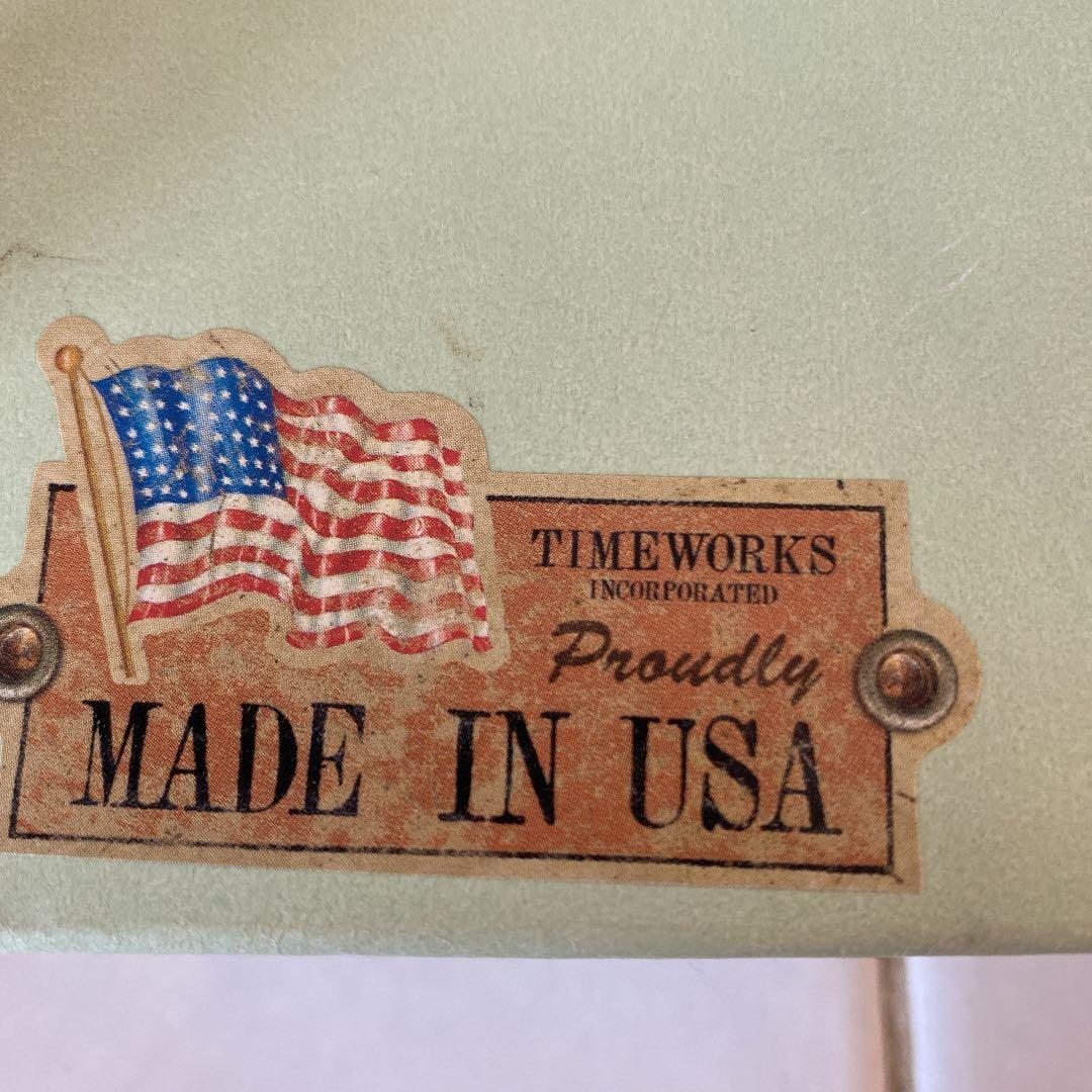 アメリカンカントリー　壁掛け　時計　レトロなアヒル