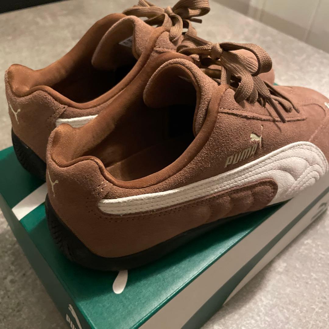 再値下げ　⭐︎美品⭐︎PUMA スピードキャットブラウン スニーカー　24.5㎝