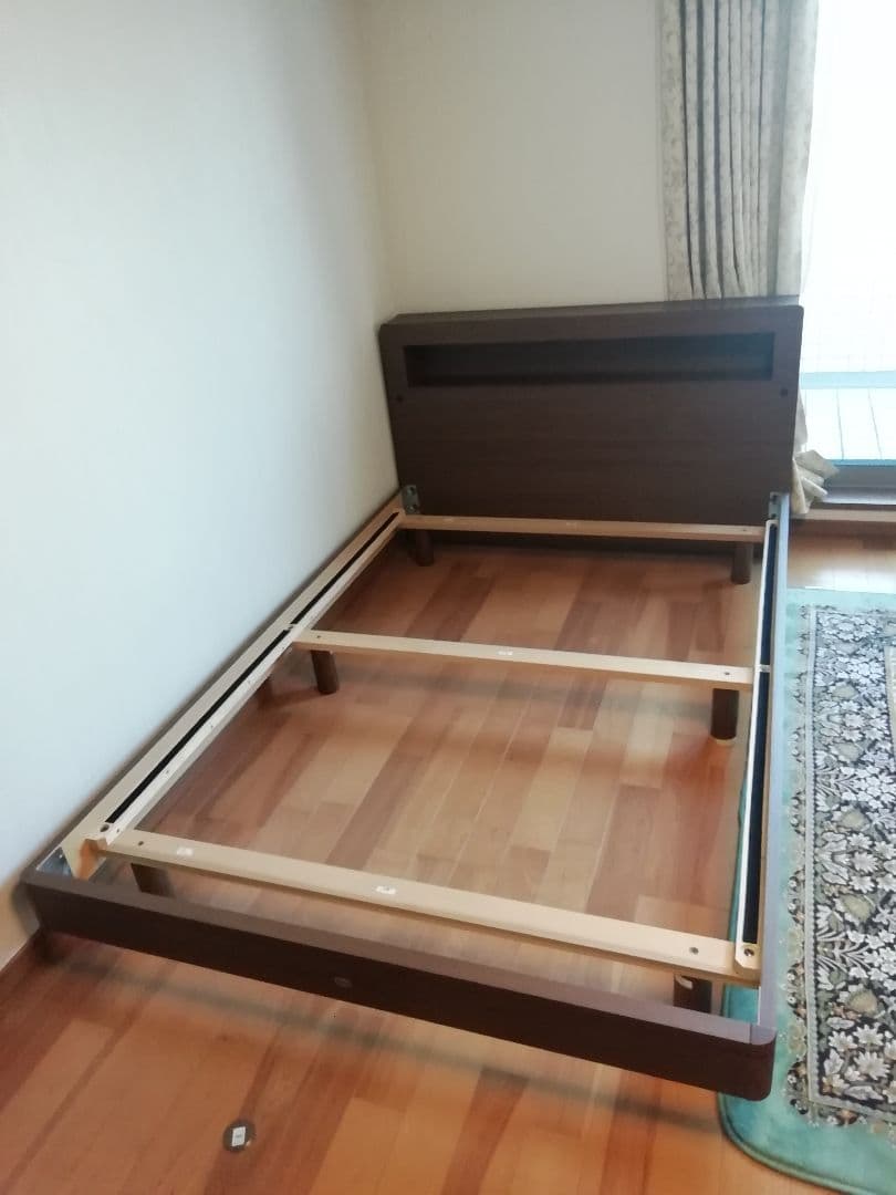 ★可愛いわん様★シモンズ　ビューティレストセレクション ベッドフレーム ダブル