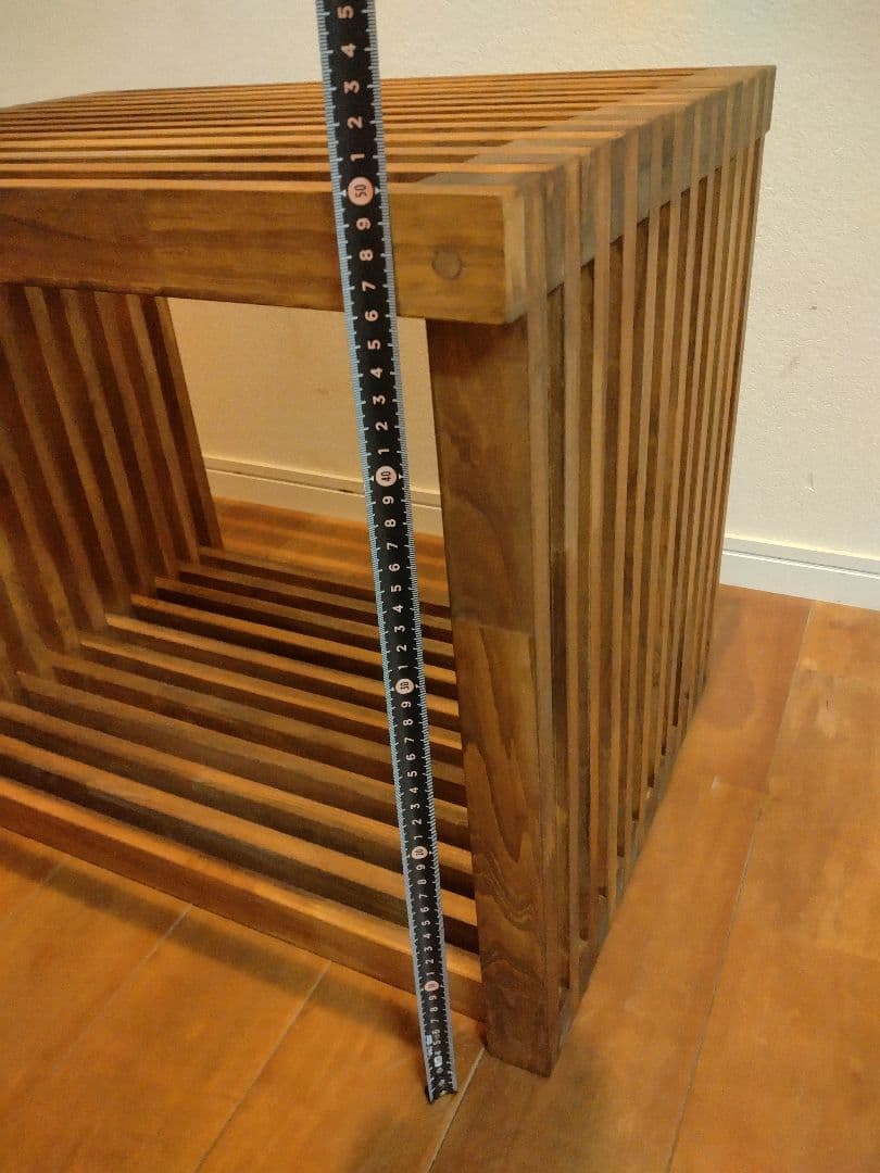 木製　ハンドメイド　オーダー　ロの字　棚　シェルフ　水槽台　アクアラック　金魚