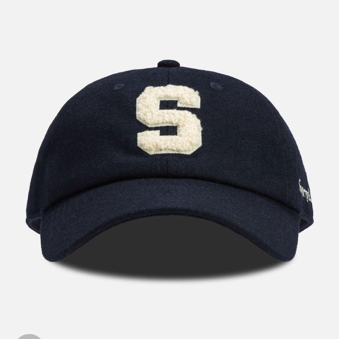 Sporty & Rich S Wool Hat ネイビー　キャップ　帽子