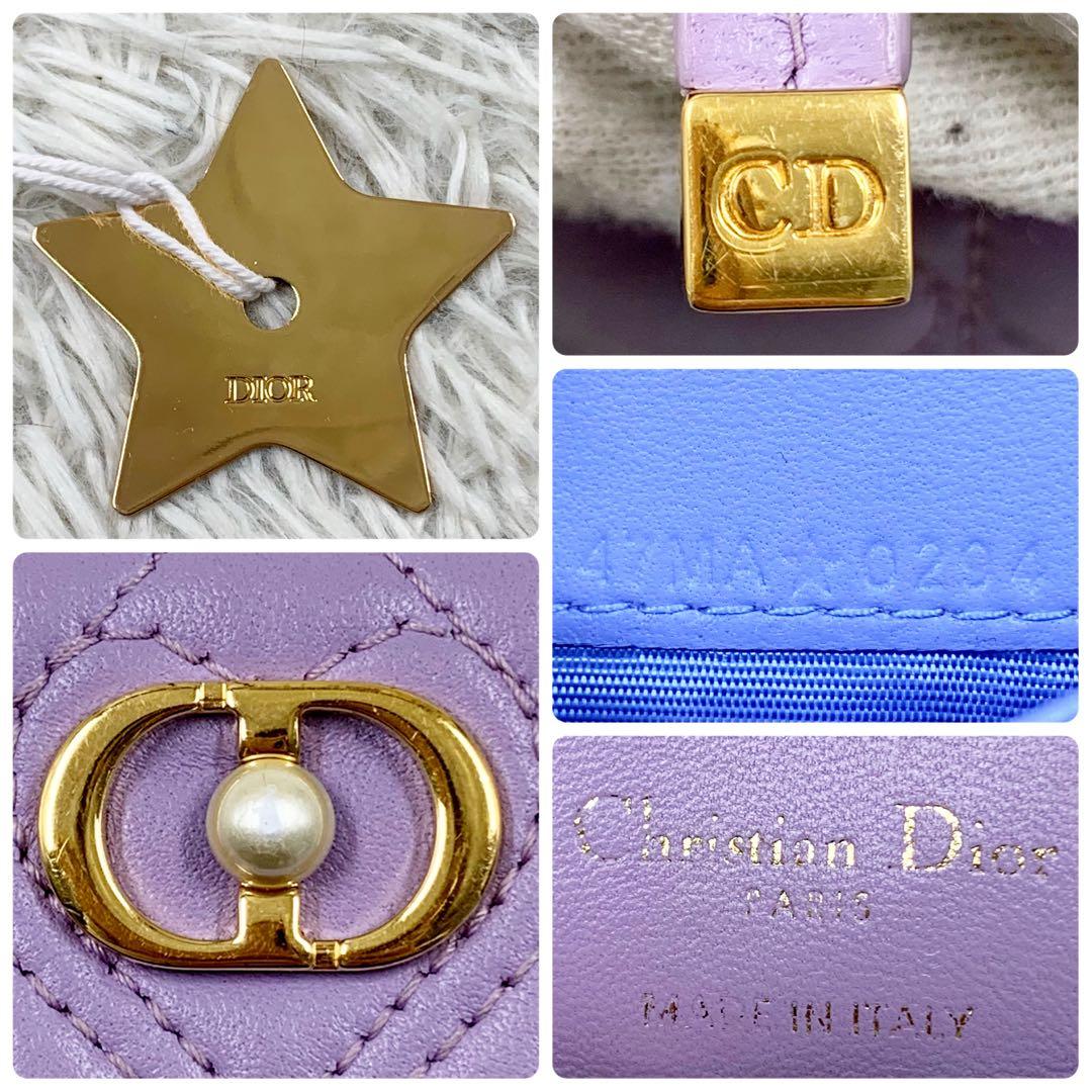 紅*丸様 【✨極美品✨】ディオール Jolie Dahlia ウォレット ラベン