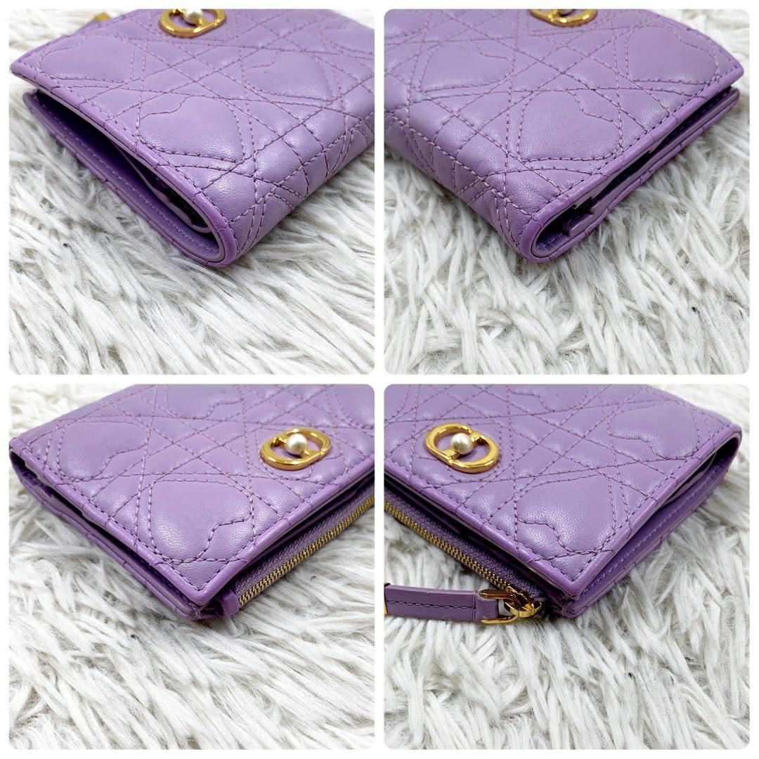 紅*丸様 【✨極美品✨】ディオール Jolie Dahlia ウォレット ラベン