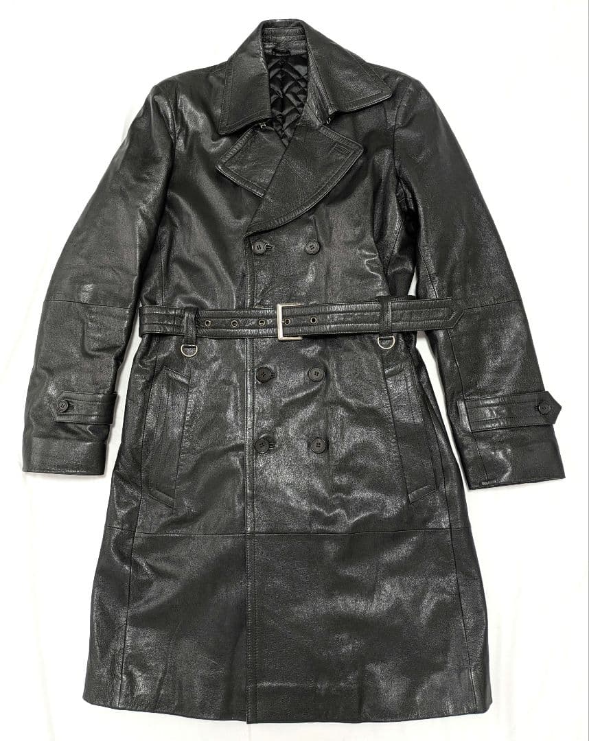 【未使用級】Jリンドバーグ J.LINDEBERG レザートレンチコート