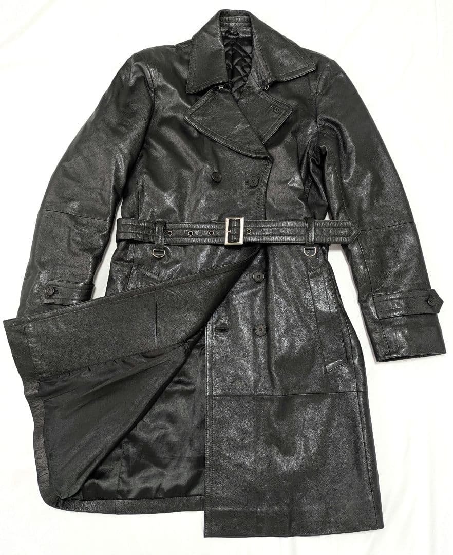 【未使用級】Jリンドバーグ J.LINDEBERG レザートレンチコート