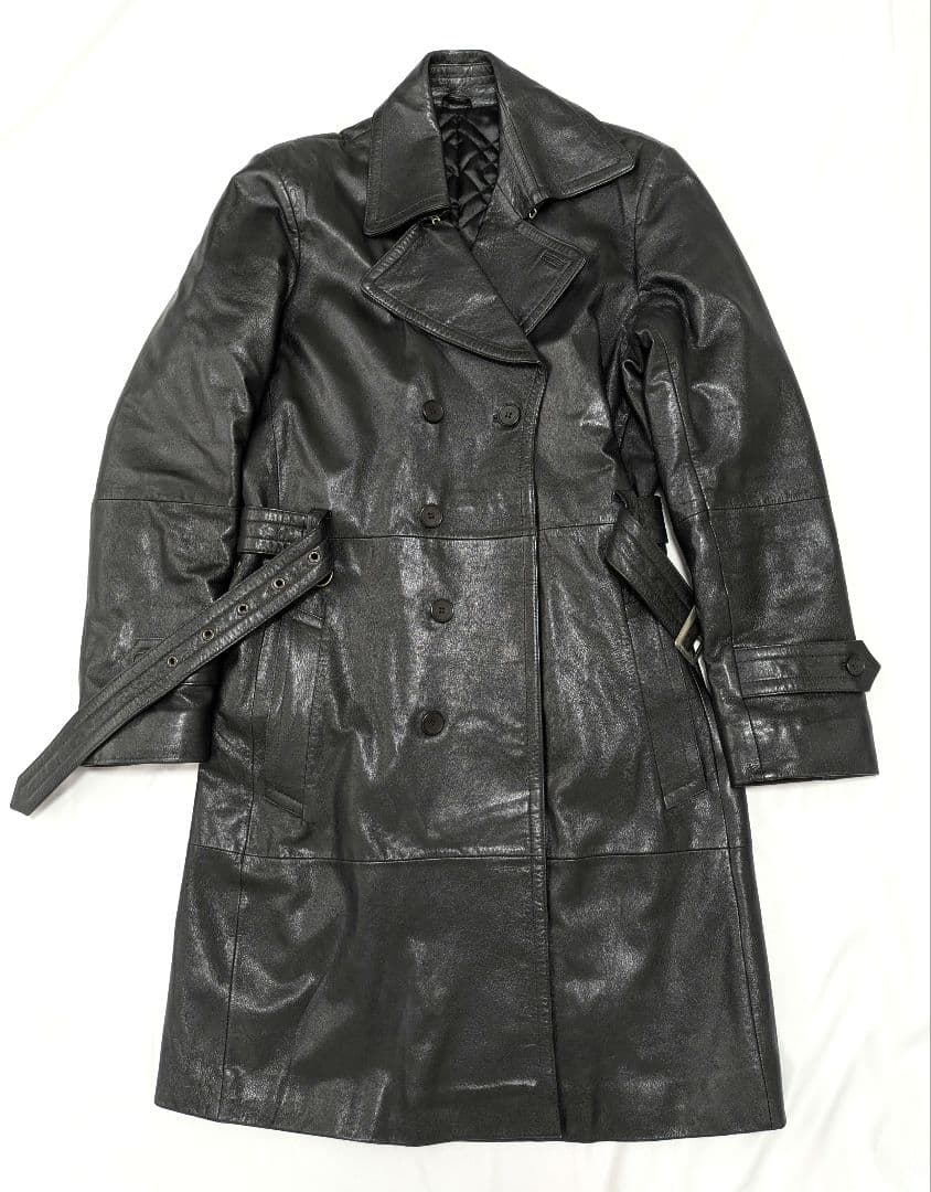 【未使用級】Jリンドバーグ J.LINDEBERG レザートレンチコート
