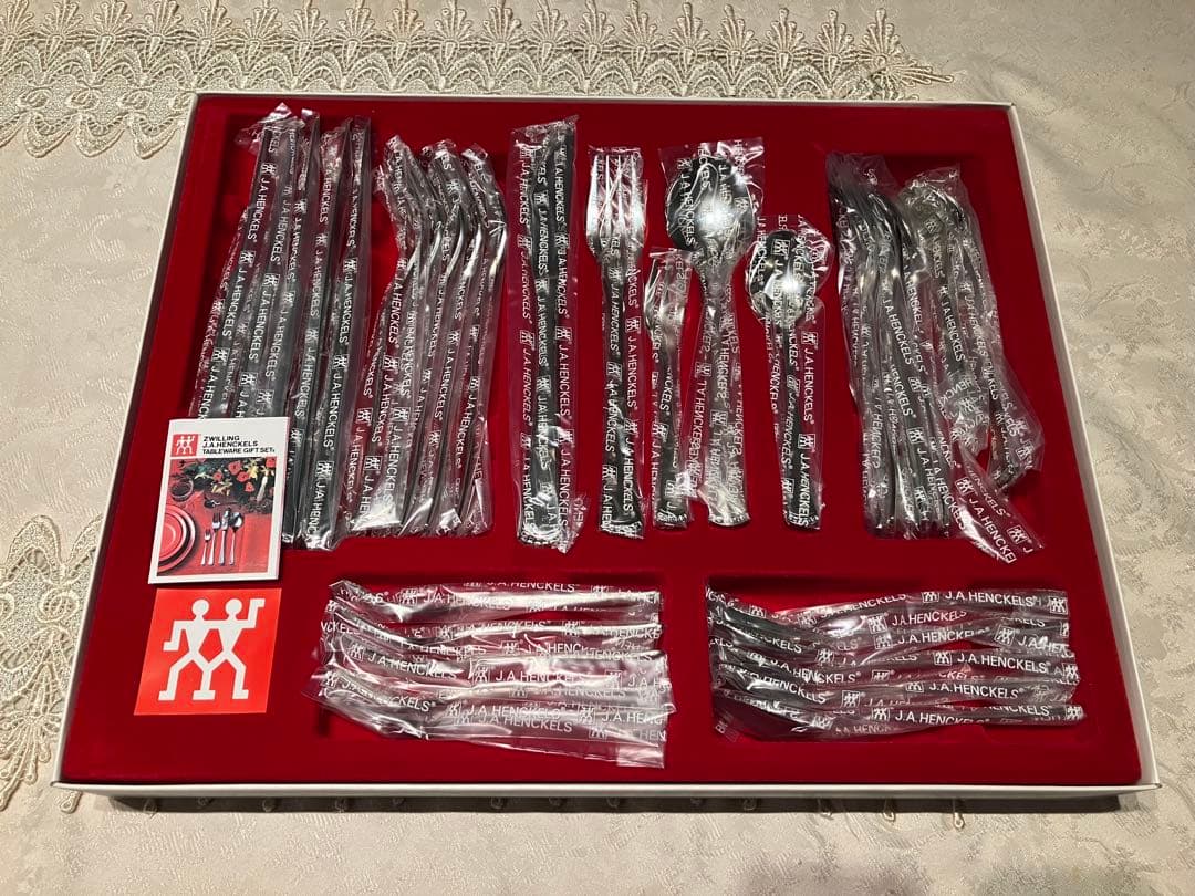 ZwillingJ.A. HENCKELS カトラリーセット 30点他新品未使用