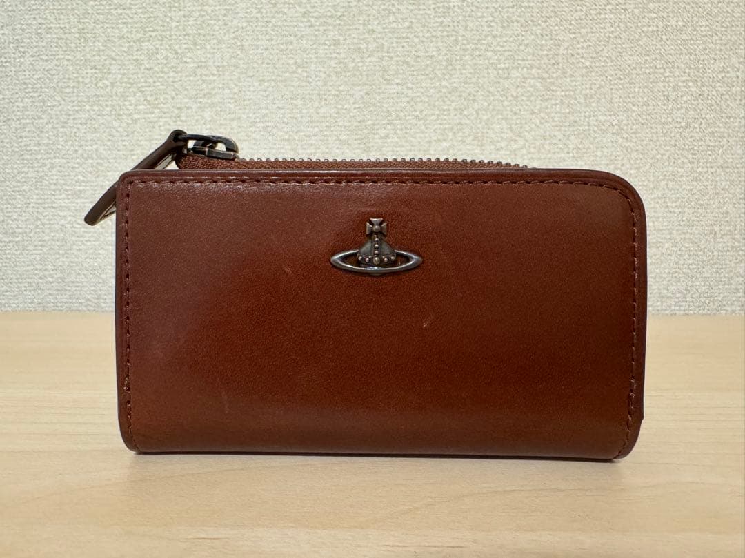 新品☆ヴィヴィアン☆ キーケース＋L字ファスナー小銭入れ＋キーリング☆コッパー茶