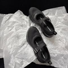 SALOMON COMME des GARCONS ブラック スニーカー23cm