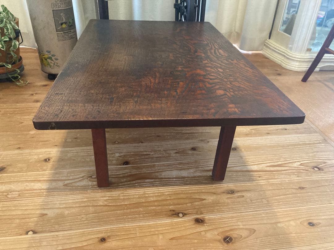 昭和レトロ　木製文机　ローテーブル　13