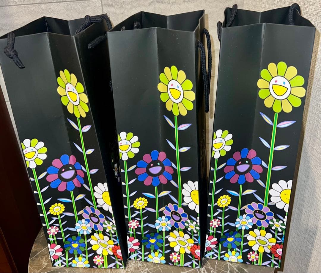 Dom Pérignon ×村上隆 白 ショッパー 袋 3枚セット ドンペリ