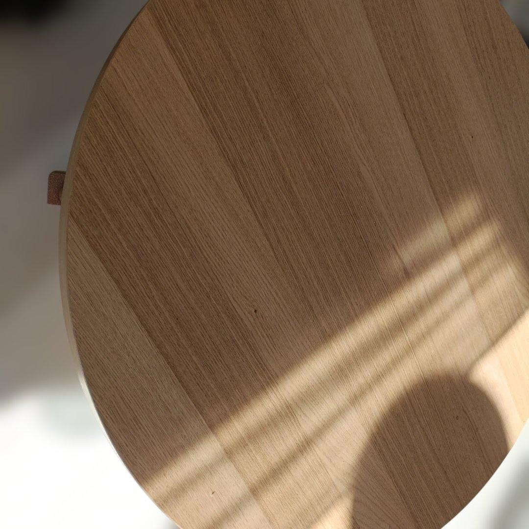 IKEAイケア北欧風センターテーブル円形丸型ちゃぶ台