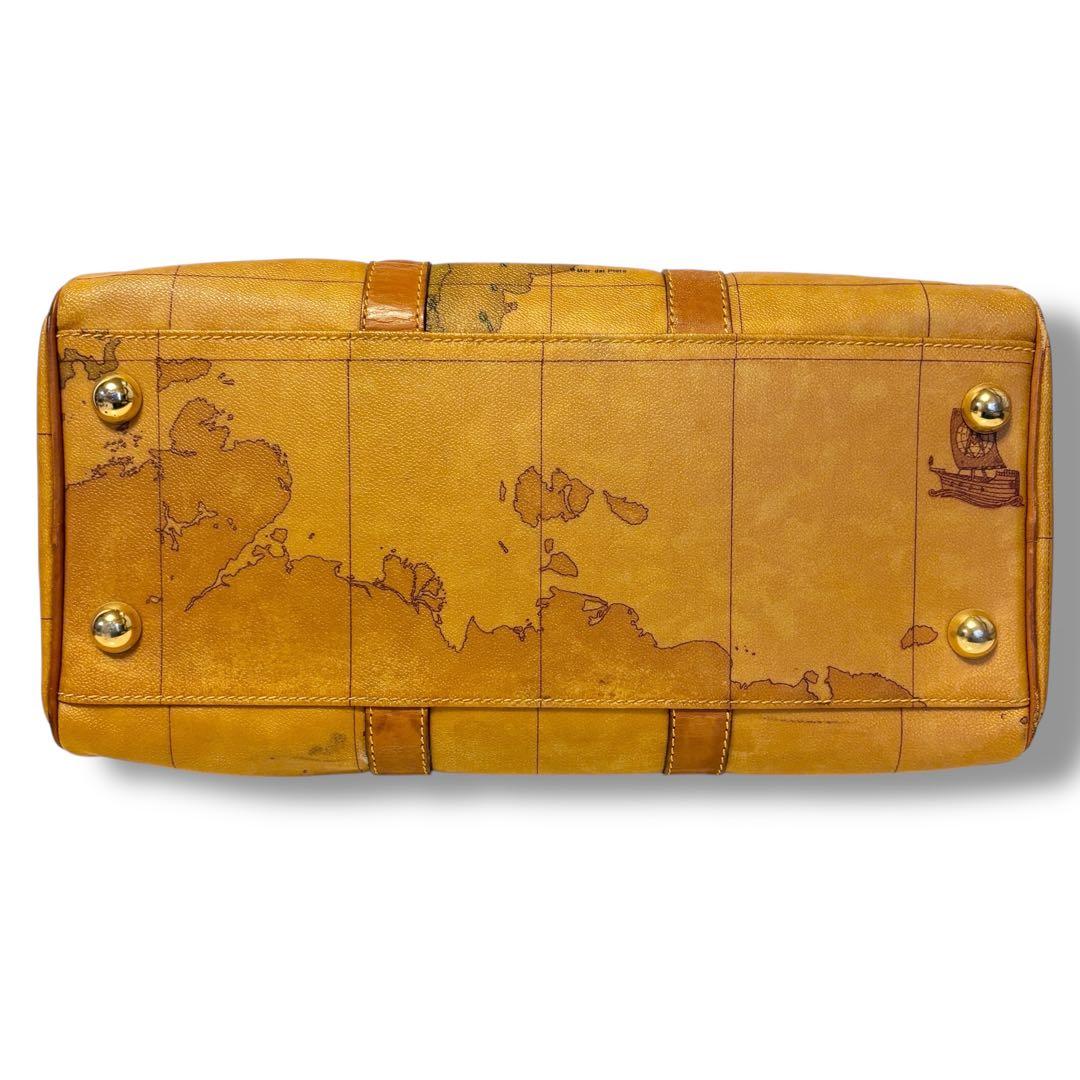 美品✨PRIMA CLASSE プリマクラッセ 地図柄 ボストンバッグ トラベル
