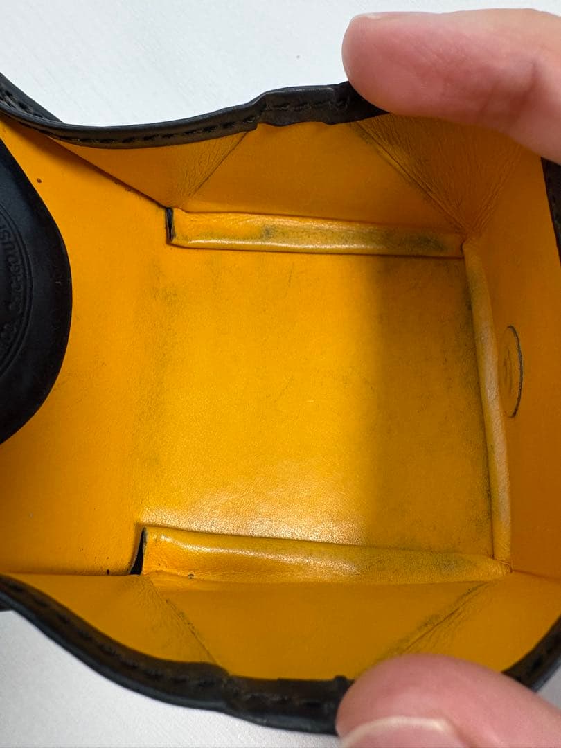 【タイムセール】GANZO シェルコードバン2 小銭入れ ブラック ホーウィン社