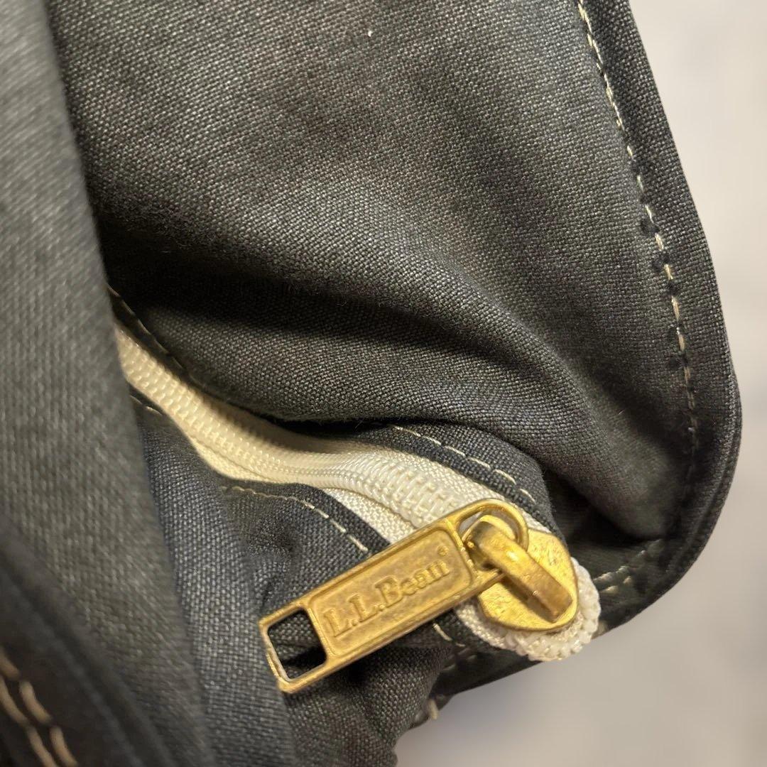 LL Bean トートバック　黒染め！　1点物！