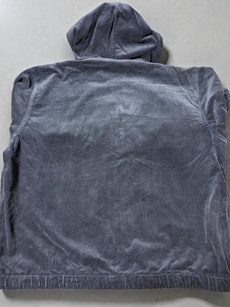 【希少】USA製 90s ラルフローレン コーデュロイパーカー 太畝 ネイビー