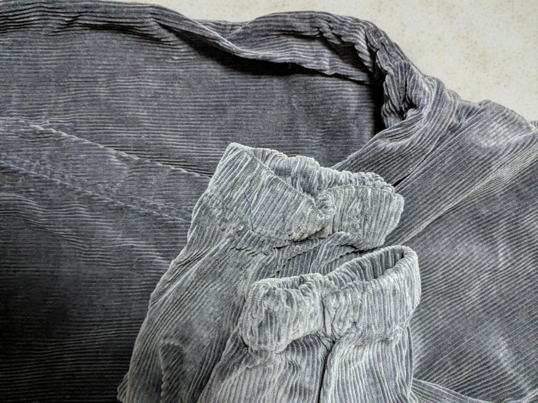 【希少】USA製 90s ラルフローレン コーデュロイパーカー 太畝 ネイビー