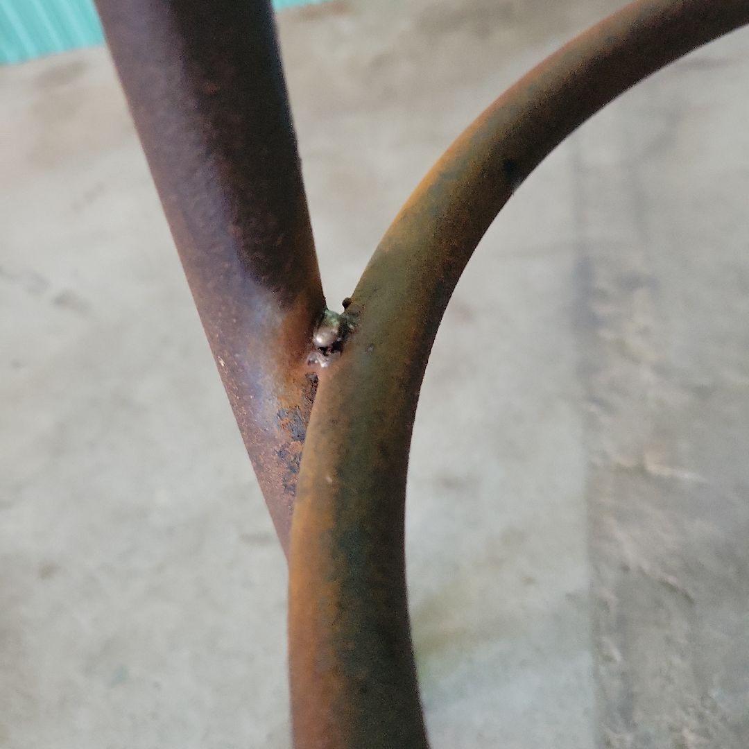 オリジナル天然無垢材リメイク　木製バースツール　唯一無二