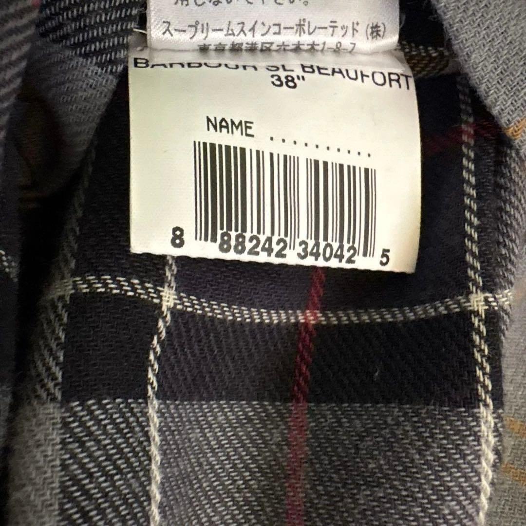 Barbour バブアー ビューフォート BEAUFORT SL　38 ブラック