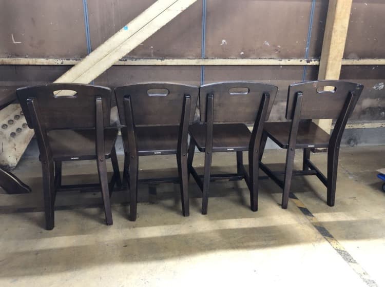 【お値下げOK】ダイニング５点セット カリモク ルスティックシリーズ