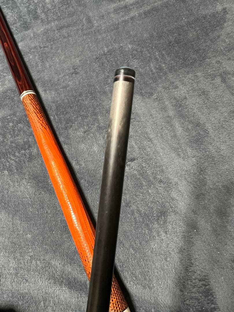 HOW M6＋revo radial 12.4 ビリヤードキュー 赤褐色 木製