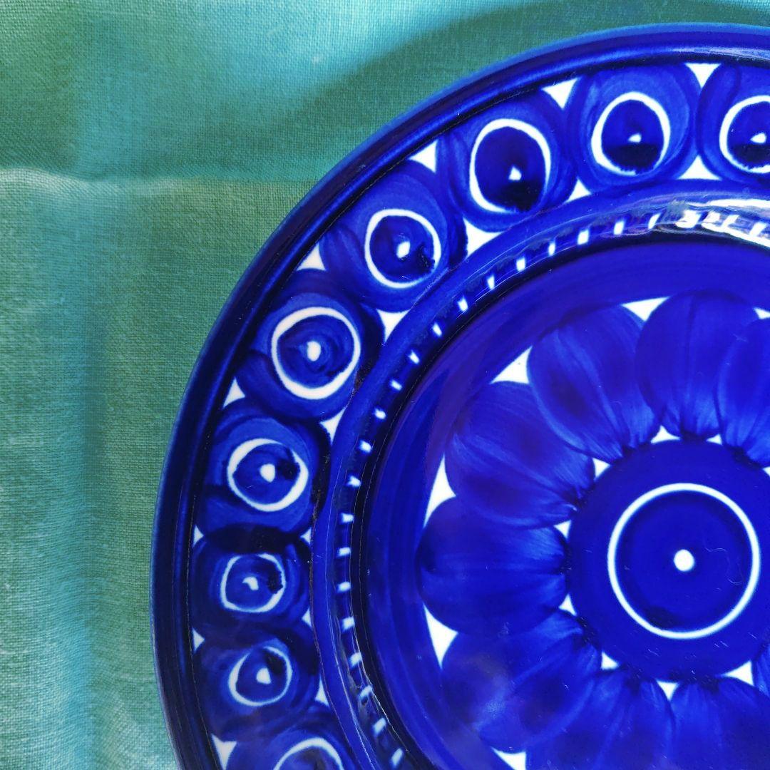 フィンランド製 希少 アラビア ヴァレンシア皿25cm 2枚1960年代産 美品