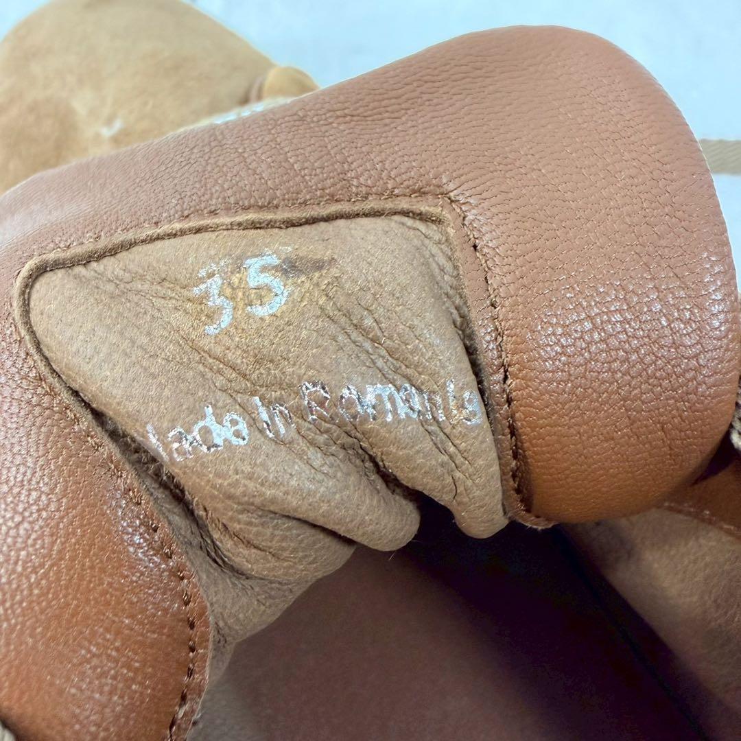 マックスマーラ Max Mara スエード ローカットスニーカー ブラウン