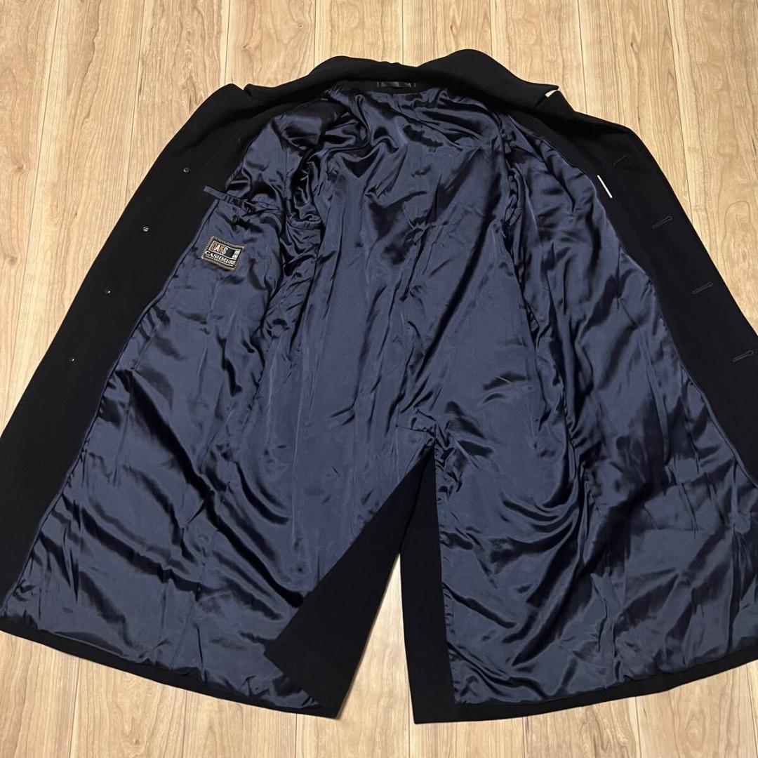 カシミア100%最高級 DAKS ダックス ステンカラーコート R-6979