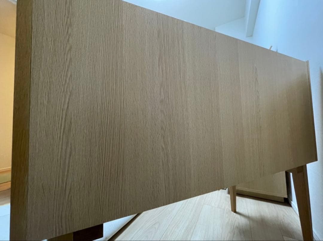 ナチュラルウッド シンプルデスク