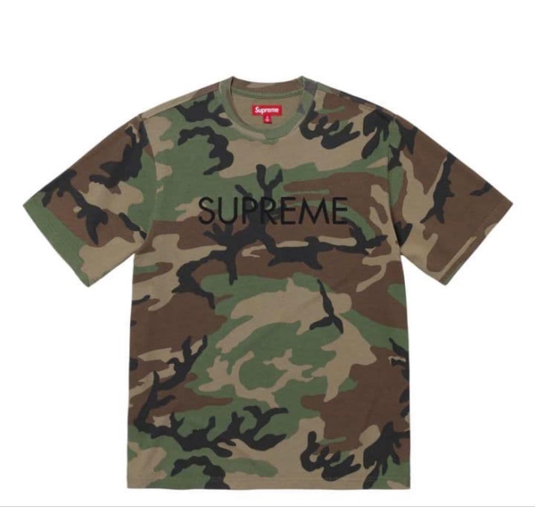 即完売モデル　最終値下げ！ Supreme カモフラージュ Tシャツ