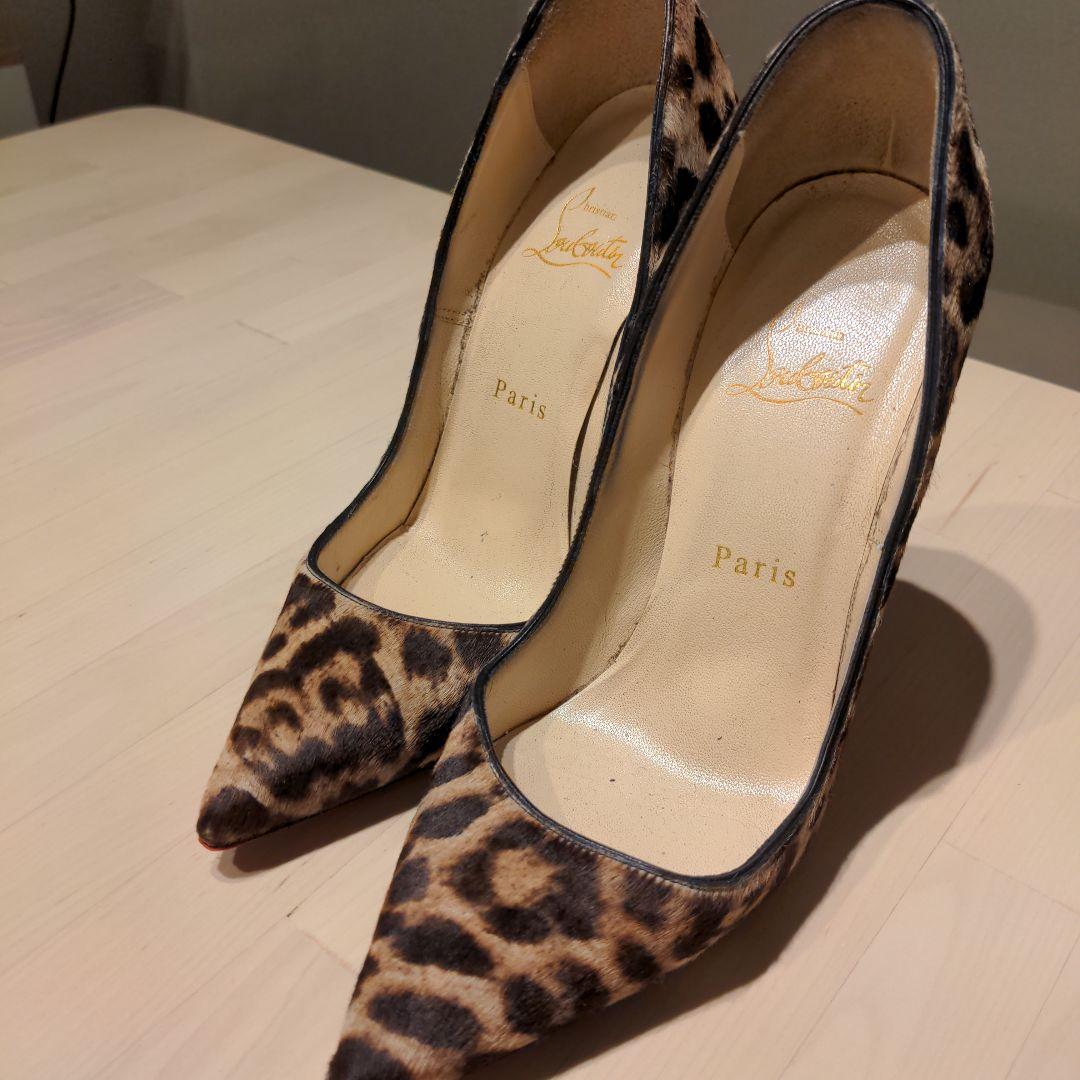 Christian Louboutin ヒョウ柄 ハイヒール
