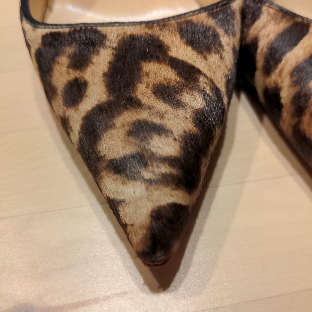 Christian Louboutin ヒョウ柄 ハイヒール