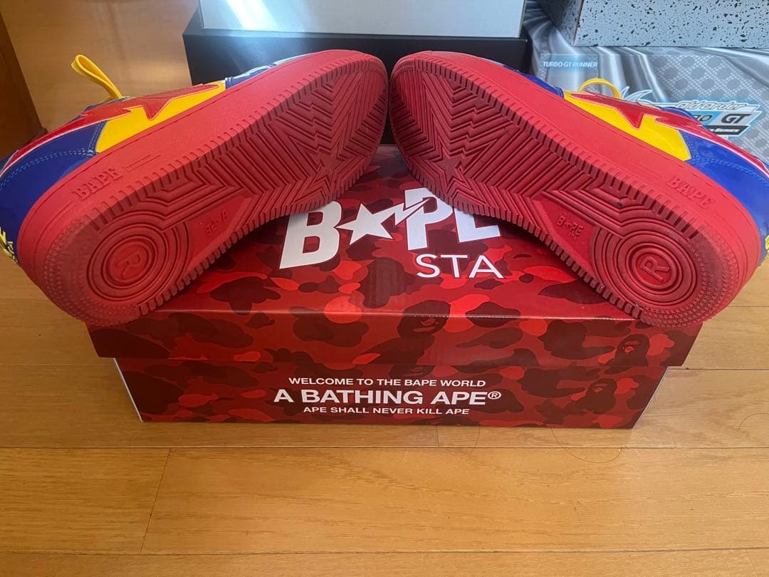 DC×APE アベイシングエイプ ベイプスタ ロー スーパーマン　26.5cm