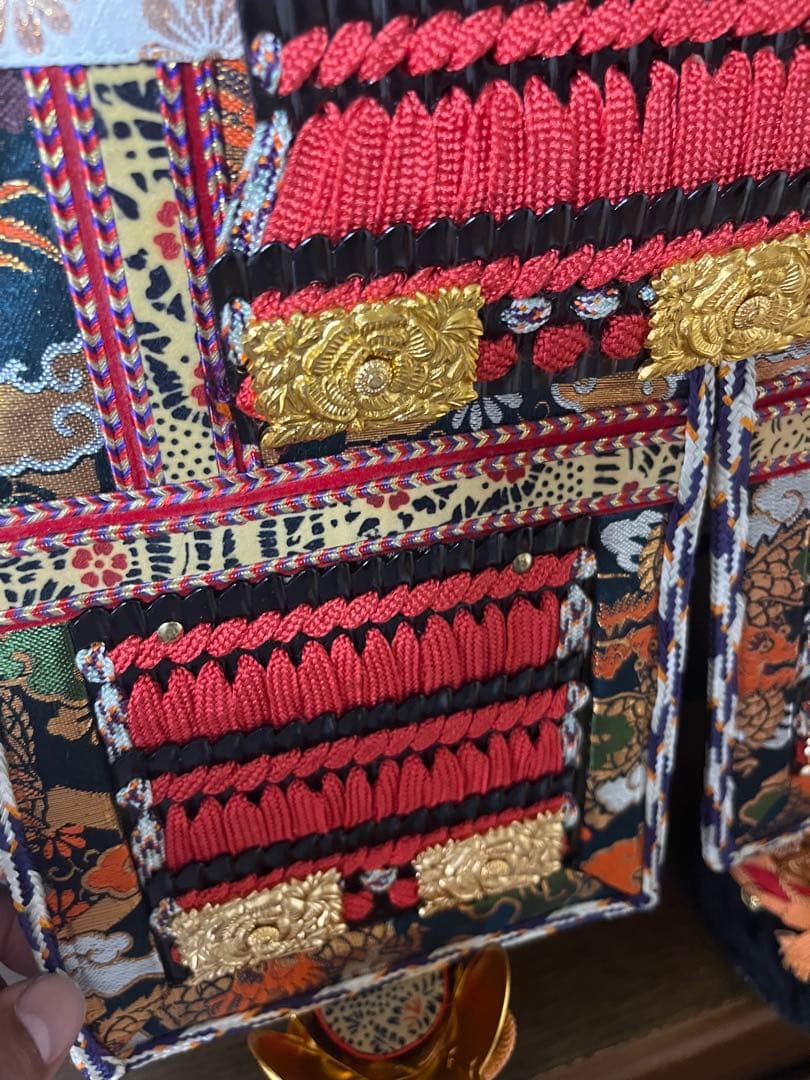 50年前の伝統的 五月人形 武士の姿