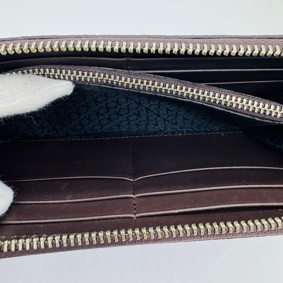 ✨ ✨カルバン・クライン✨ラウンドファスナー✨長財布✨