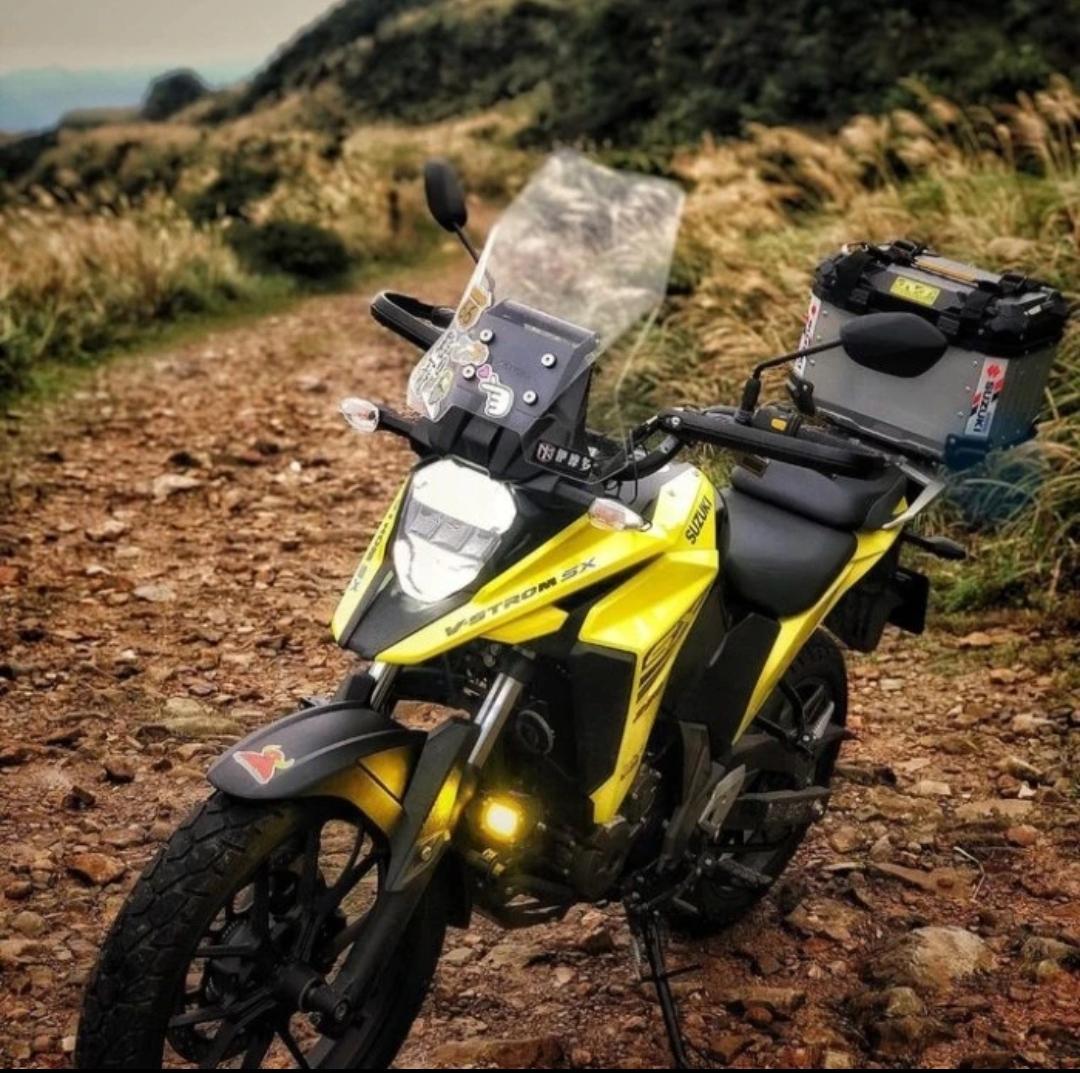 VStrom250SX　ロングシールド　スモーク　風防　Vストローム250SX