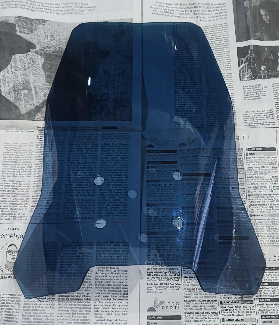 VStrom250SX　ロングシールド　スモーク　風防　Vストローム250SX