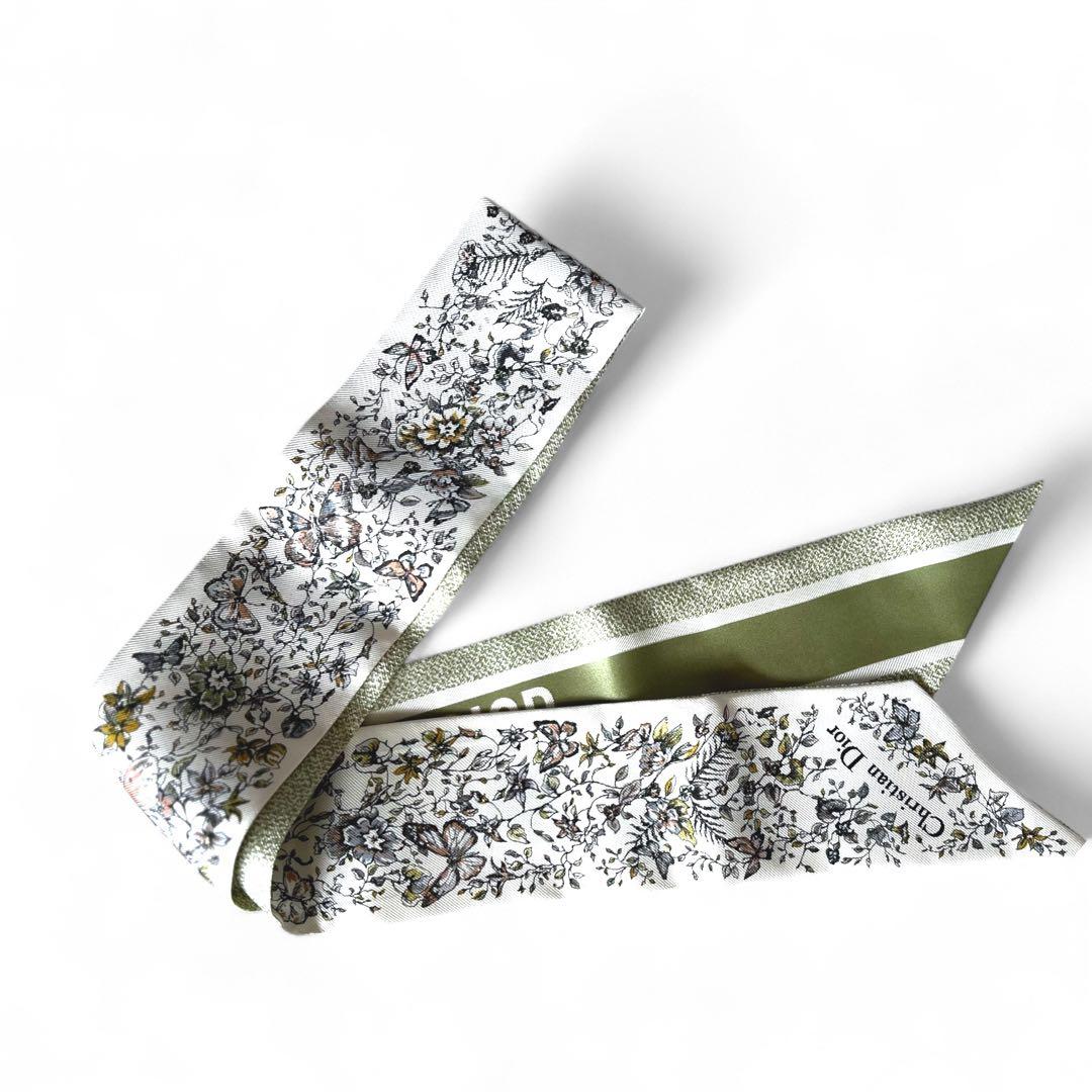 ★未使用★Dior ミッツァ　スカーフ　限定品　バタフライ