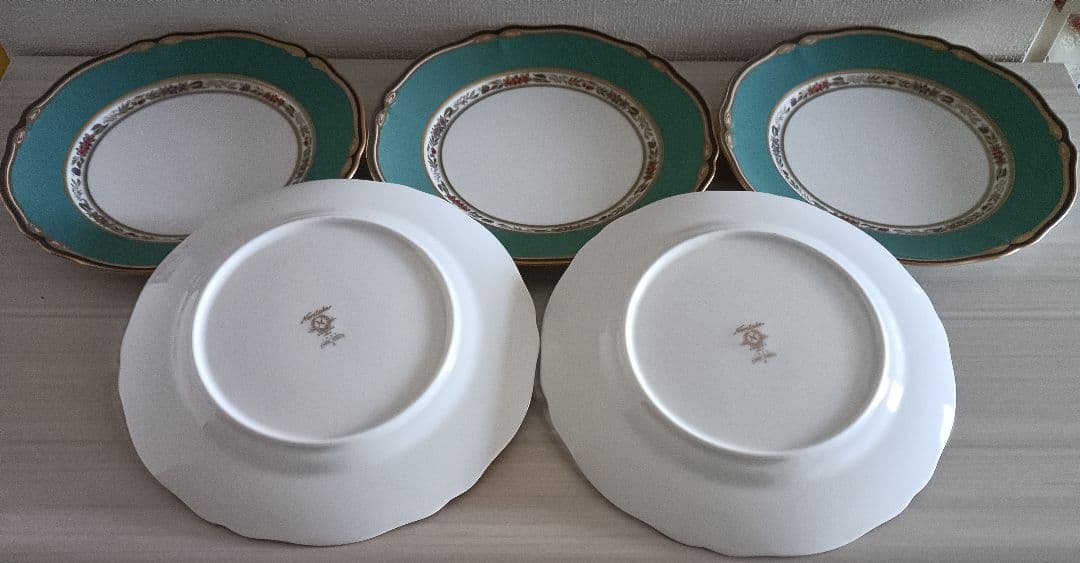 Noritake ハナリスディナー プレート 5枚セット