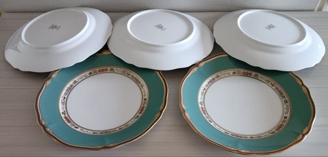 Noritake ハナリスディナー プレート 5枚セット