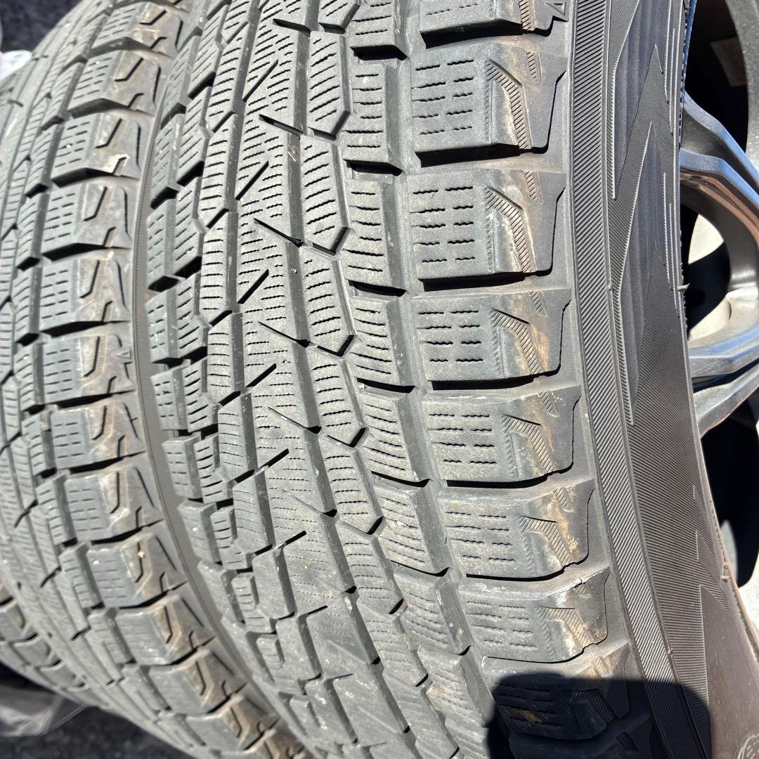 ヨコハマG075 225/65R17 102Q ホイールスタッドレスタイヤ 4本