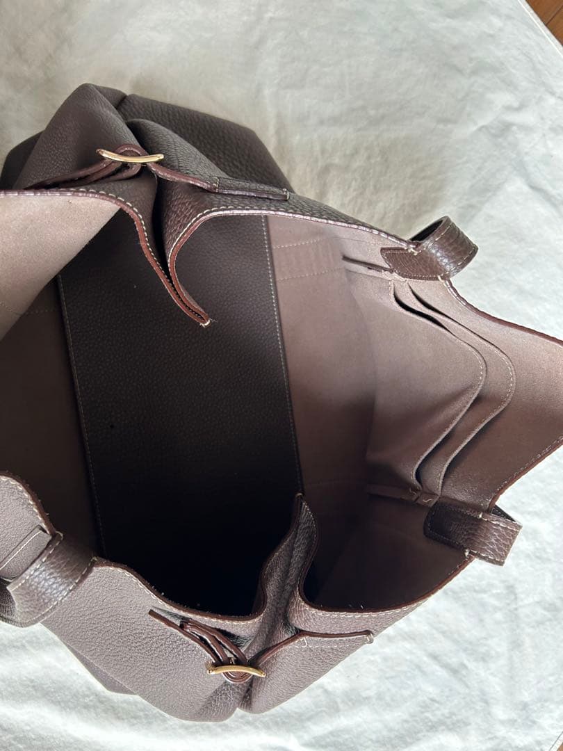 ACATE アカーテ LODOS ロドス シュリンクレザー トートバッグ