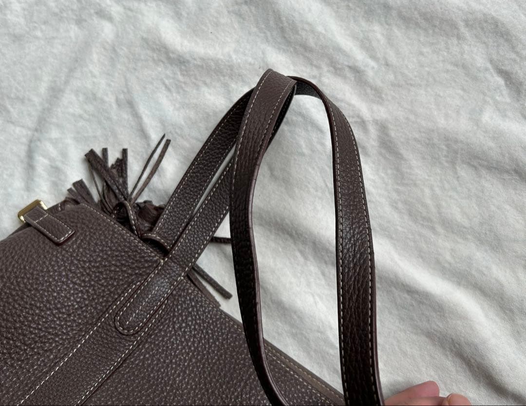 ACATE アカーテ LODOS ロドス シュリンクレザー トートバッグ