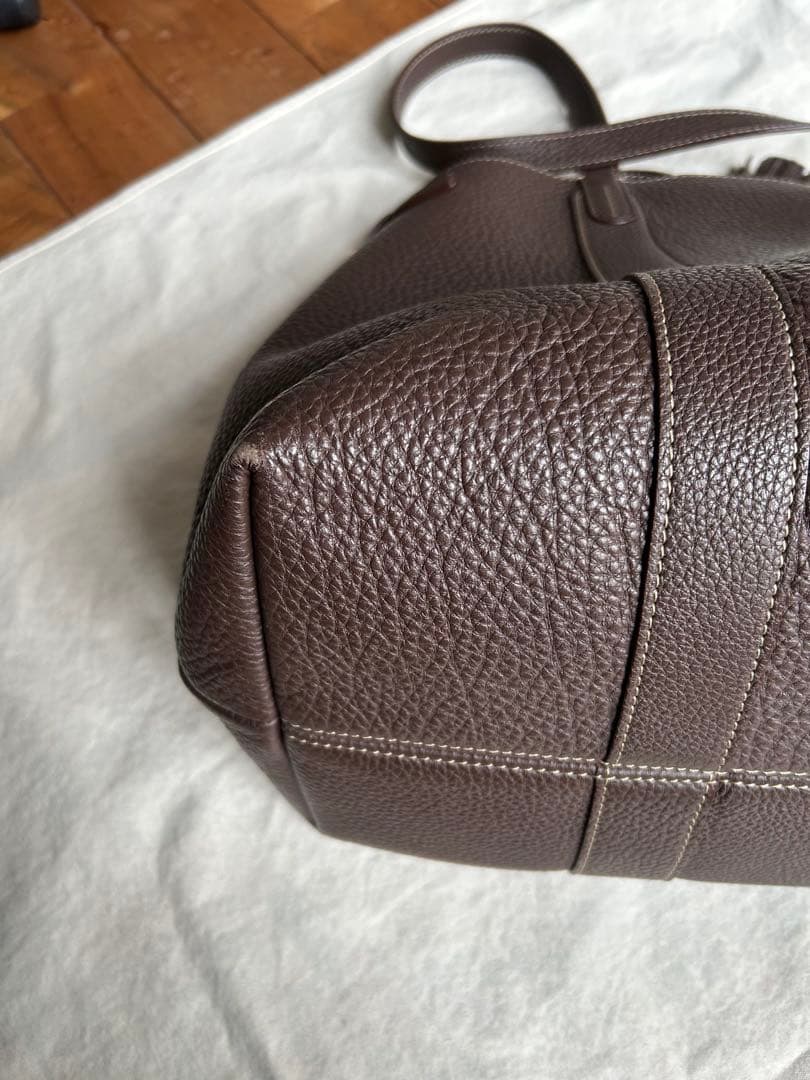 ACATE アカーテ LODOS ロドス シュリンクレザー トートバッグ