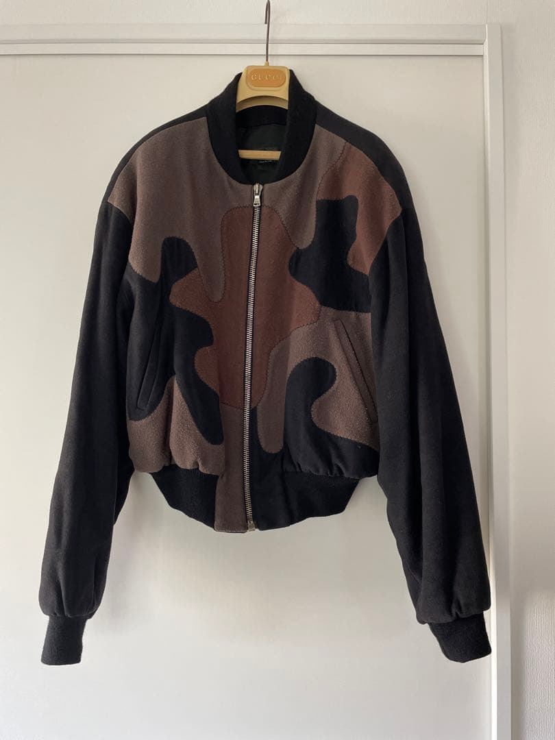 CALUGI E GIANNELLI パッチワークボンバージャケットブルゾン