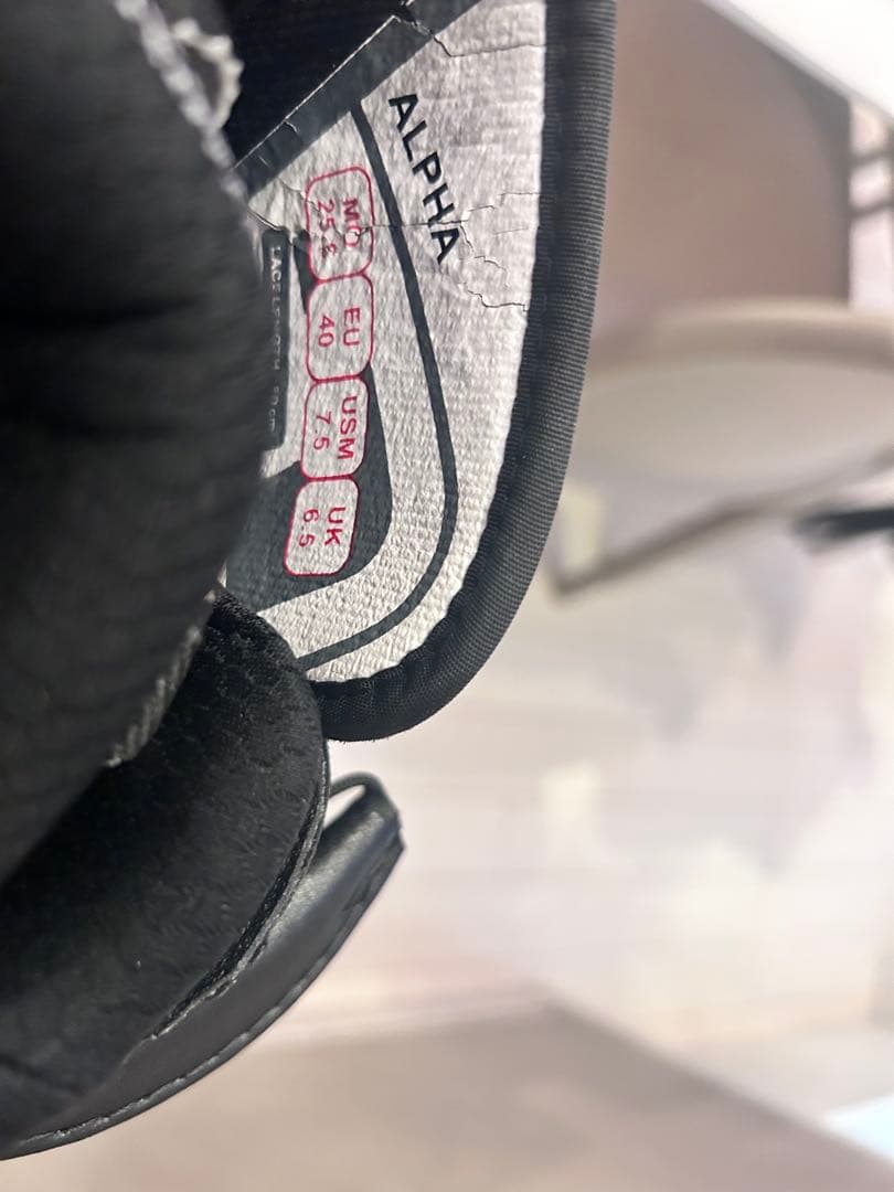 DEELUXE ALPHA スノーボードブーツ ブラック　25.5