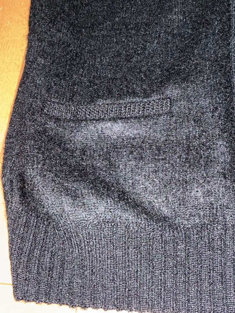 ワコマリア　モヘア　カーディガン　黒XL